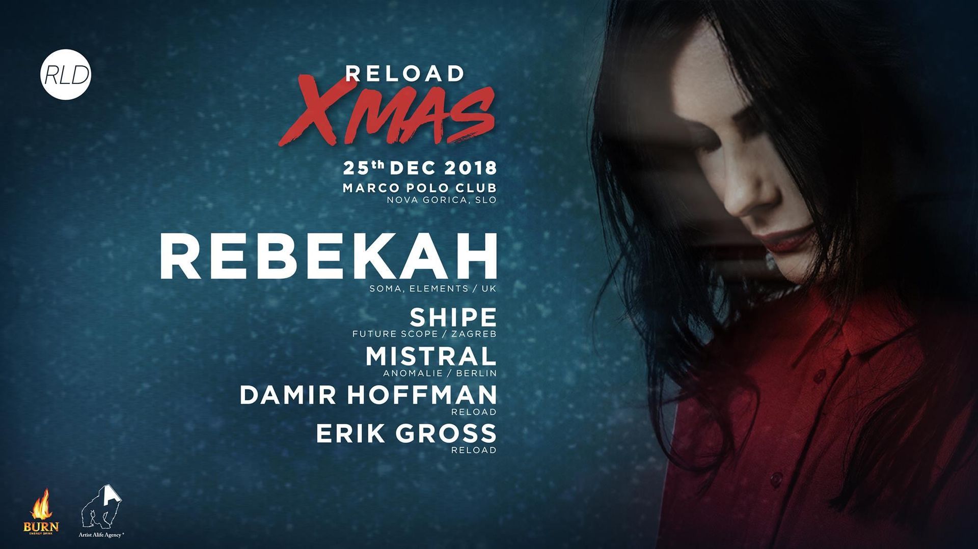 Rebekah at Reload Xmas / Marco Polo
