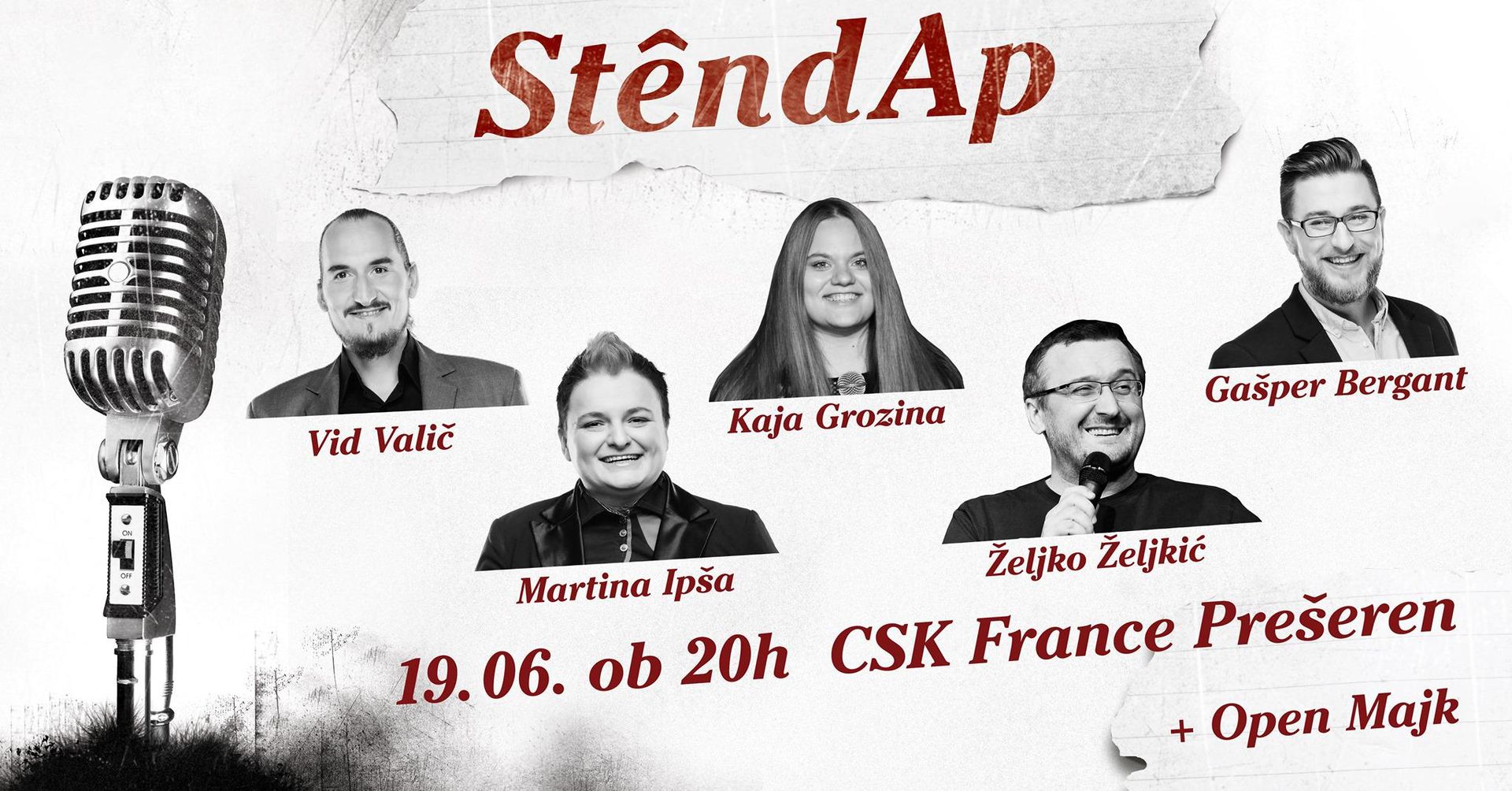StendAp v CSK France Prešeren