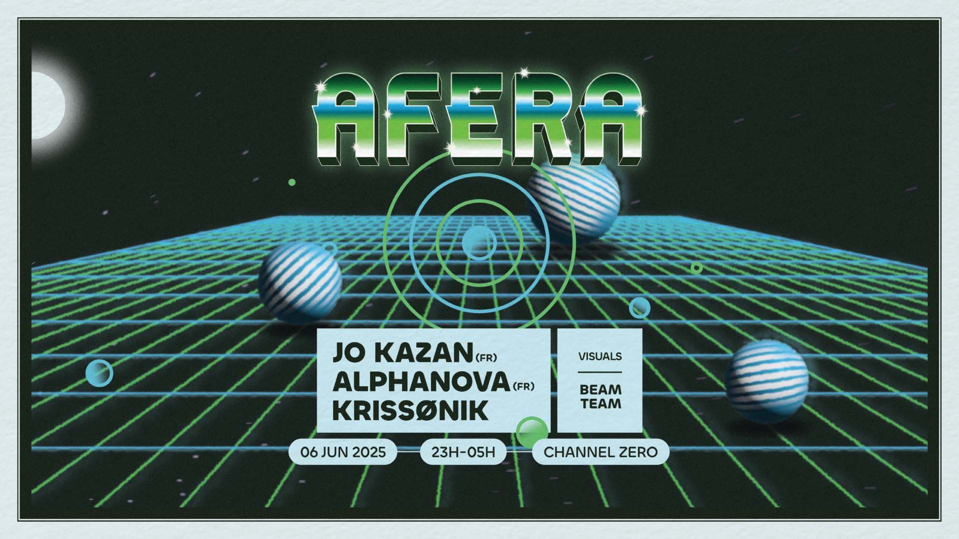 AFERA Invites • Jo Kazan (FR), Alphanova (FR), Krissønik