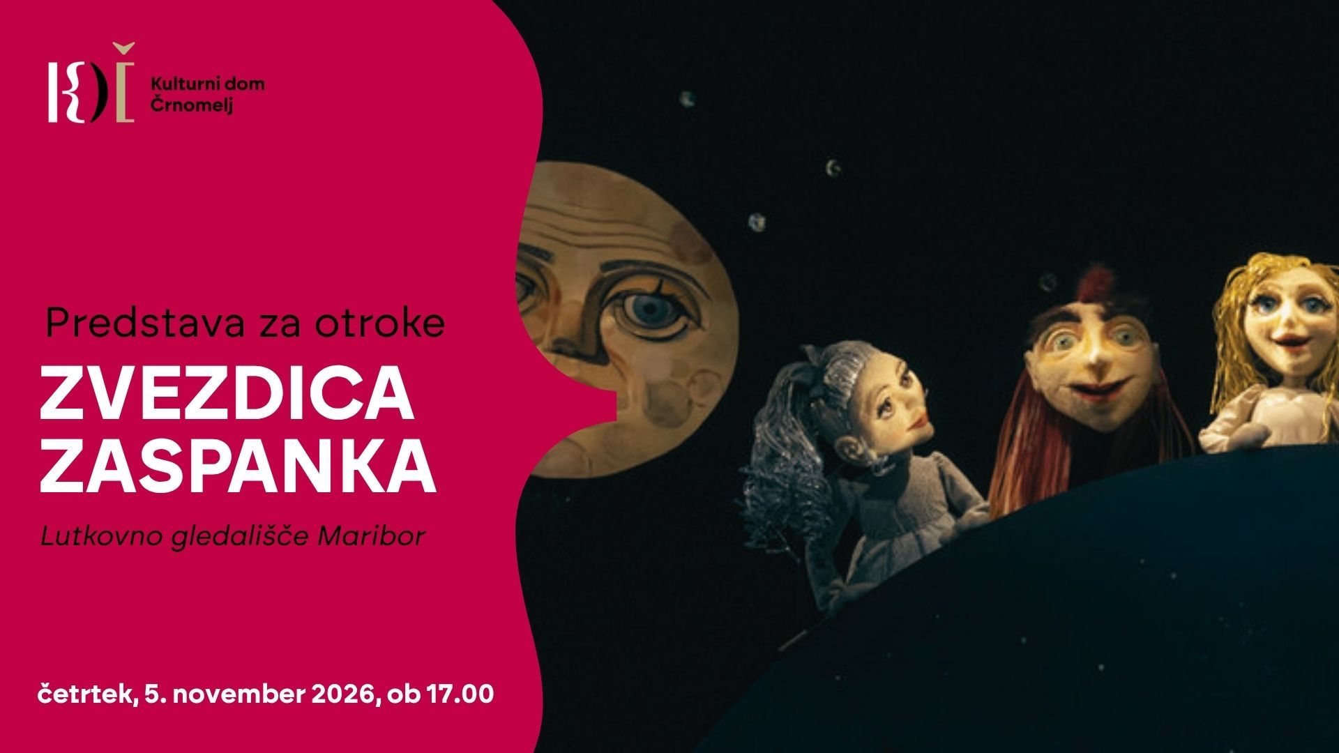 Lutkovna predstava Zvezdica zaspanka
