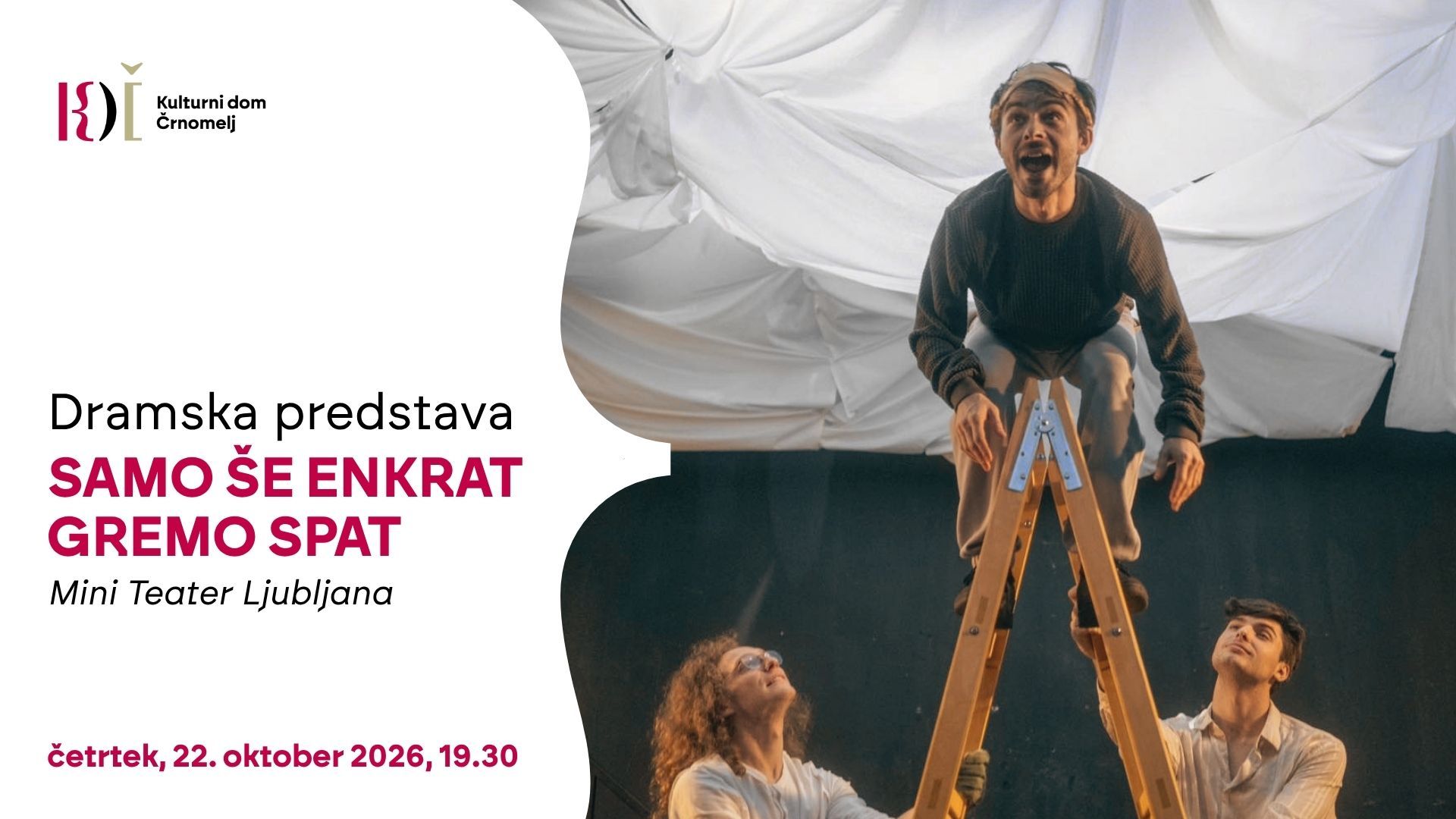 Gledališka predstava Samo še enkrat gremo spat, Mini teater