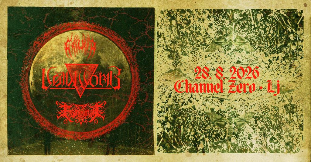 VØIDWOMB (PT) + GRAUFAR (AT) + ENSANGUINATE (SI)