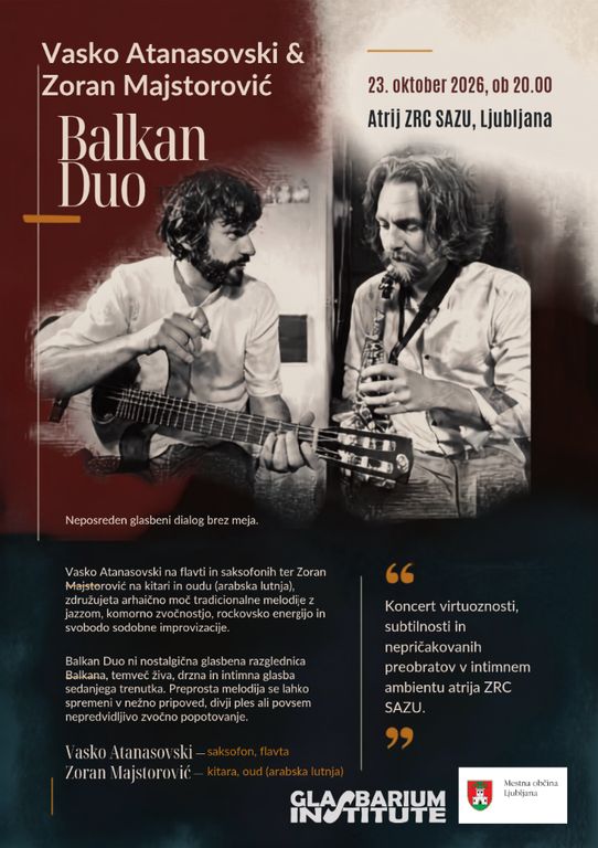 Vasko Atanasovski & Zoran Majstorovic BalKan Duo