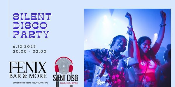 Silent Disco Party - ODPOVEDANO