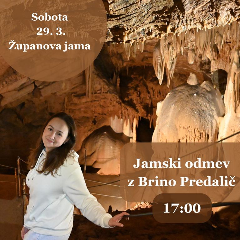 Jamski odmev z Brino v Županovi jami