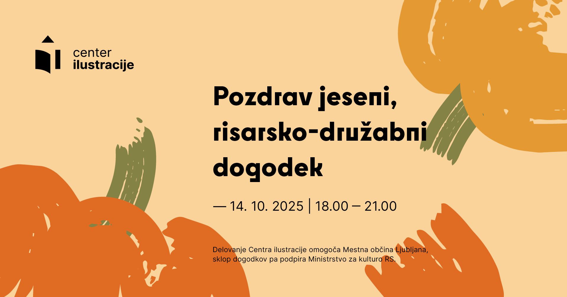 Center ilustracije | Pozdrav jeseni, risarsko-družabni dogodek