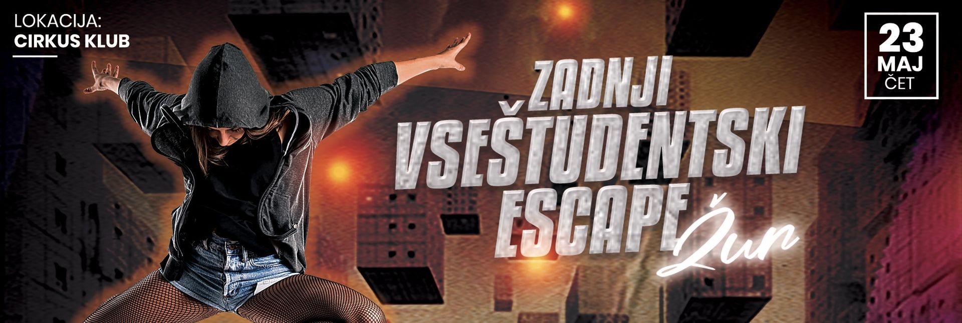ZADNJI VSEŠTUDENTSKI PREDIZPITNI ŽUR - prestavljeno na 24/5