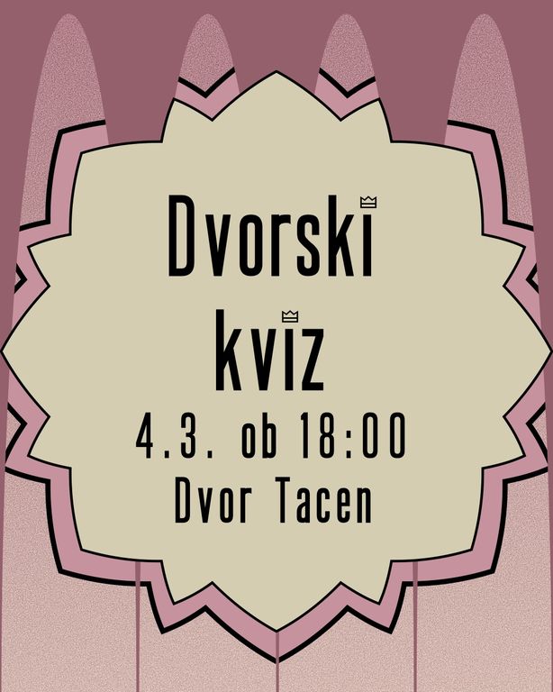 Dvorski Kviz - Splošni Pub Kviz