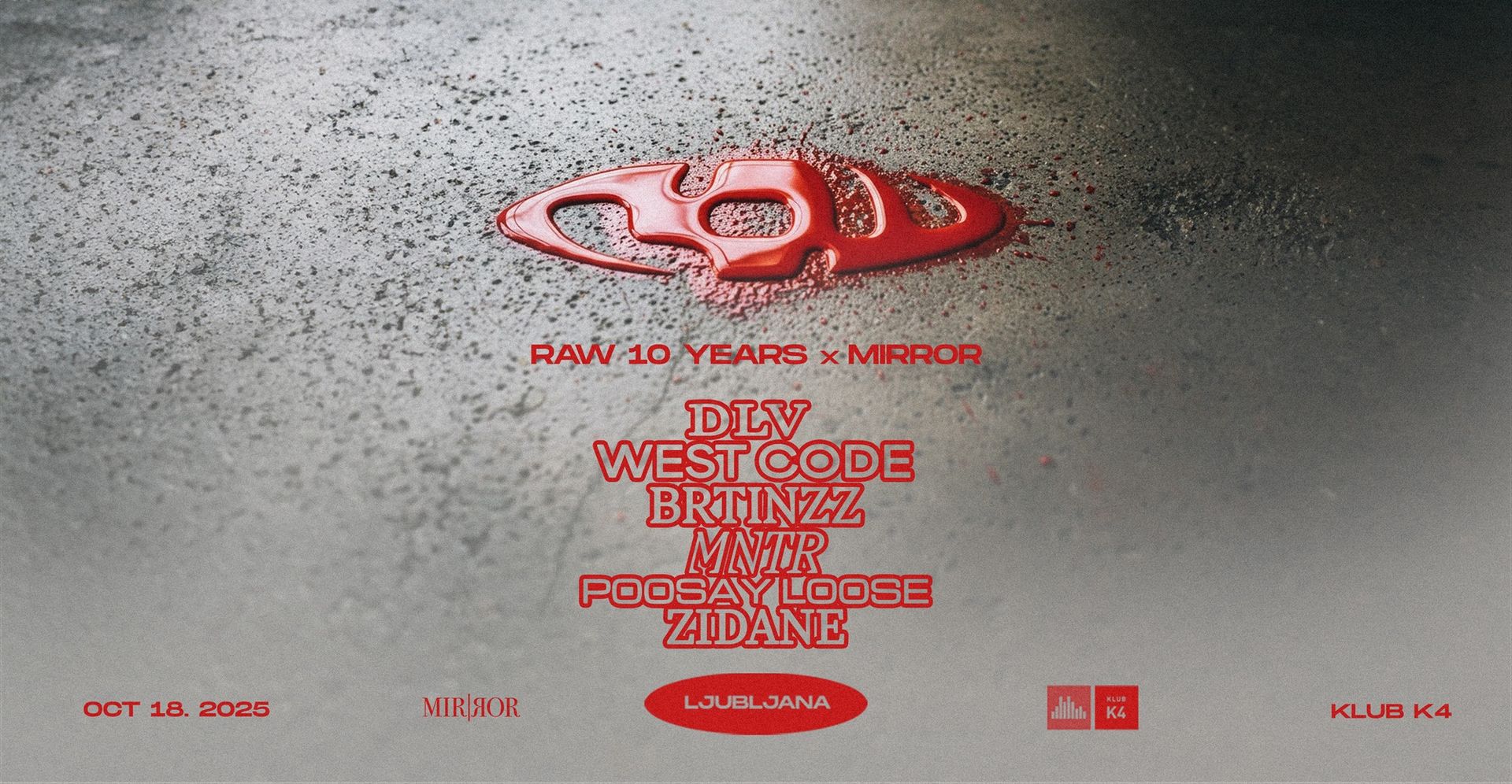 MIR|ЯOR x RAW 10 years w/DLV & West Code