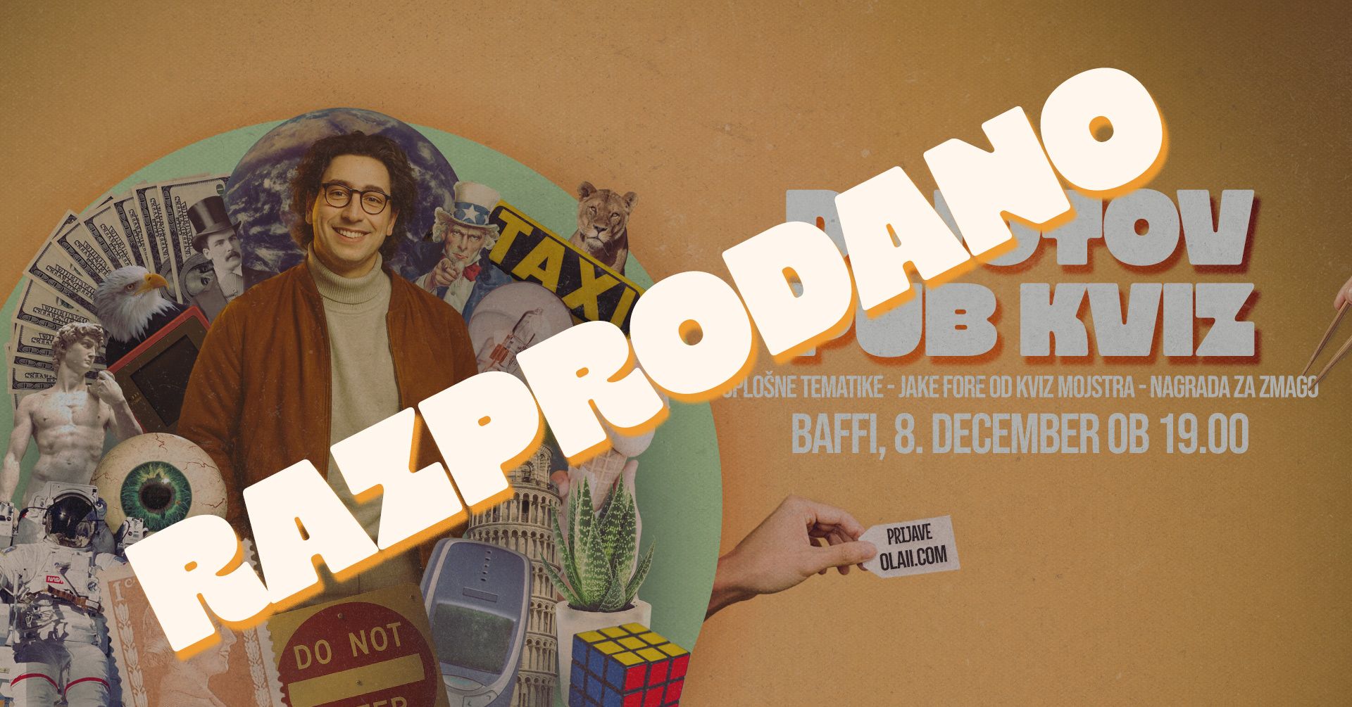 Dinotov pub kviz pri Baffiju (8. december)