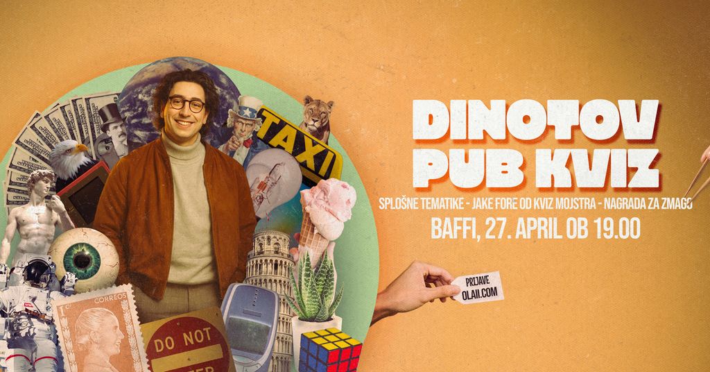 Dinotov pub kviz pri Baffiju (27. april)