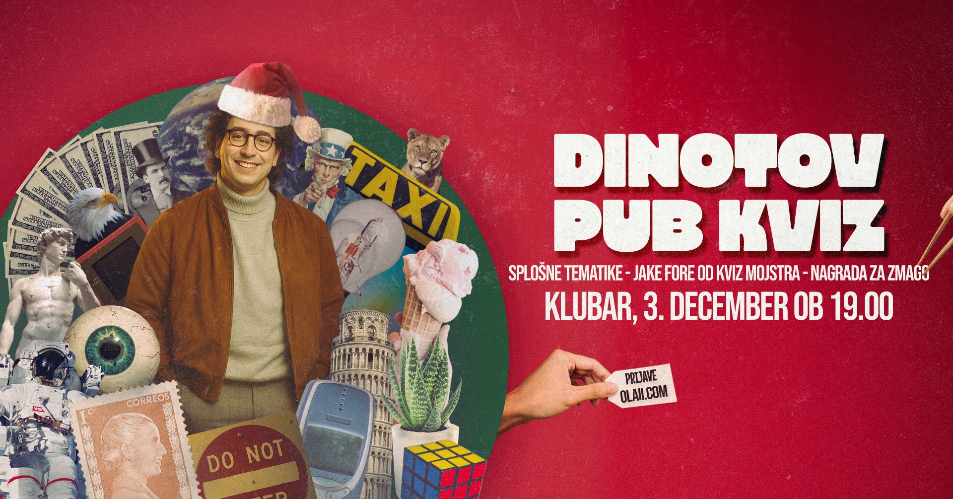 Dinotov pub kviz v Kranju (3. december)