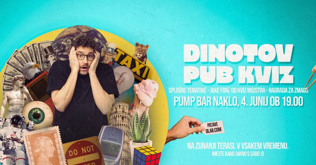 Dinotov pub kviz - Pump bar Naklo