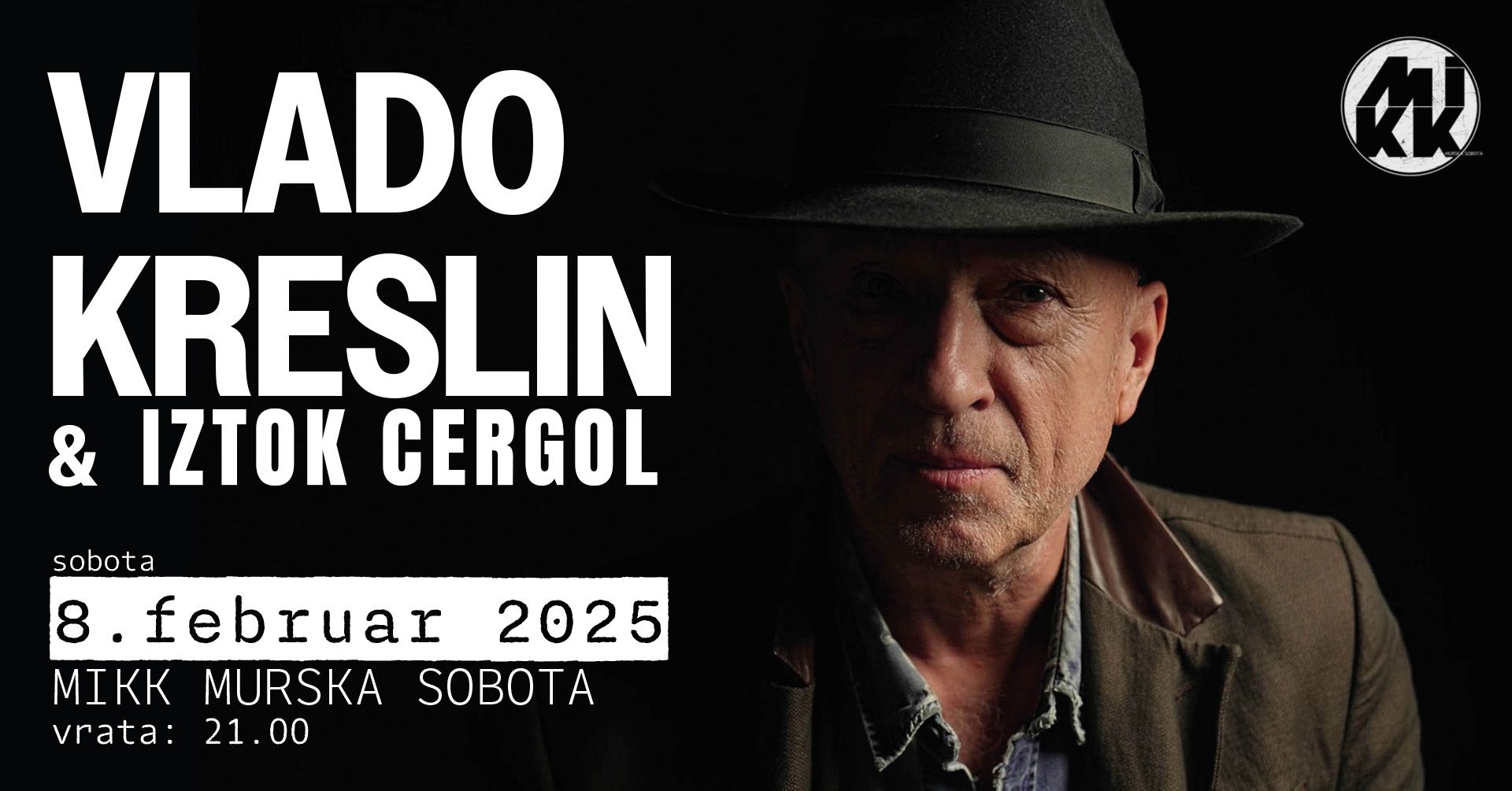 Koncert: VLADO KRESLIN & IZTOK CERGOL