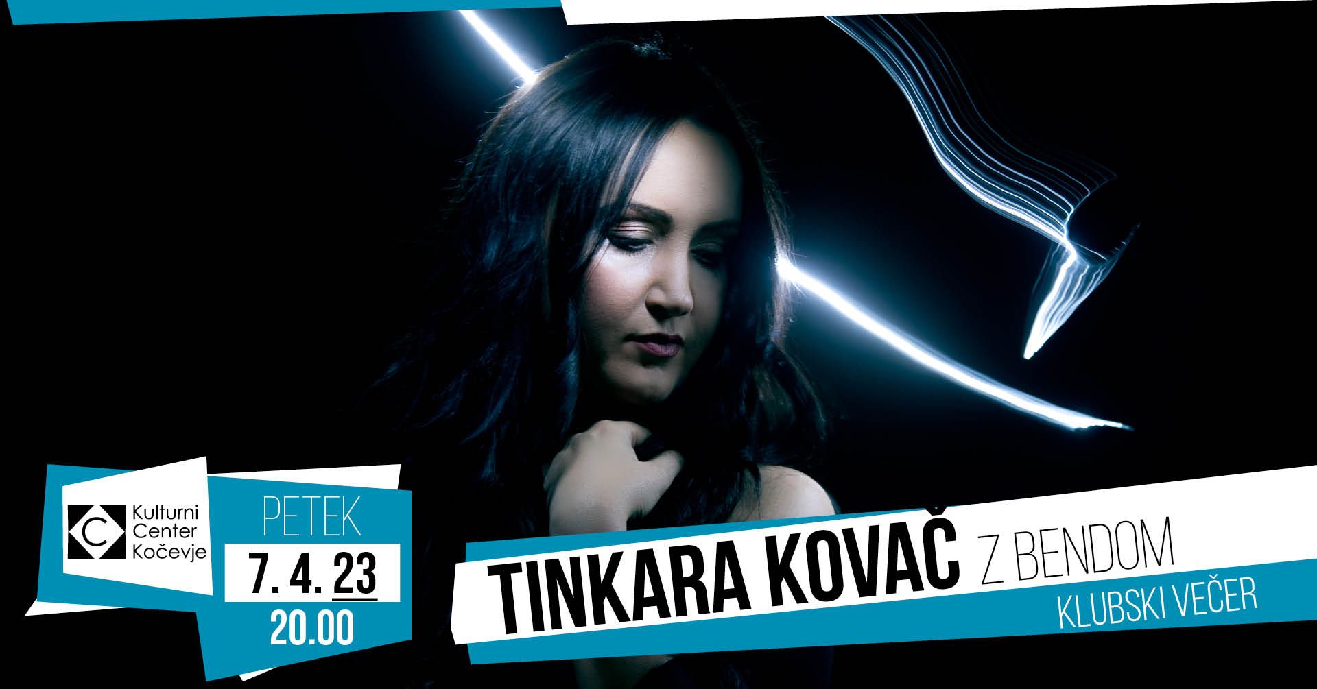 TINKARA KOVAČ, klubski večer