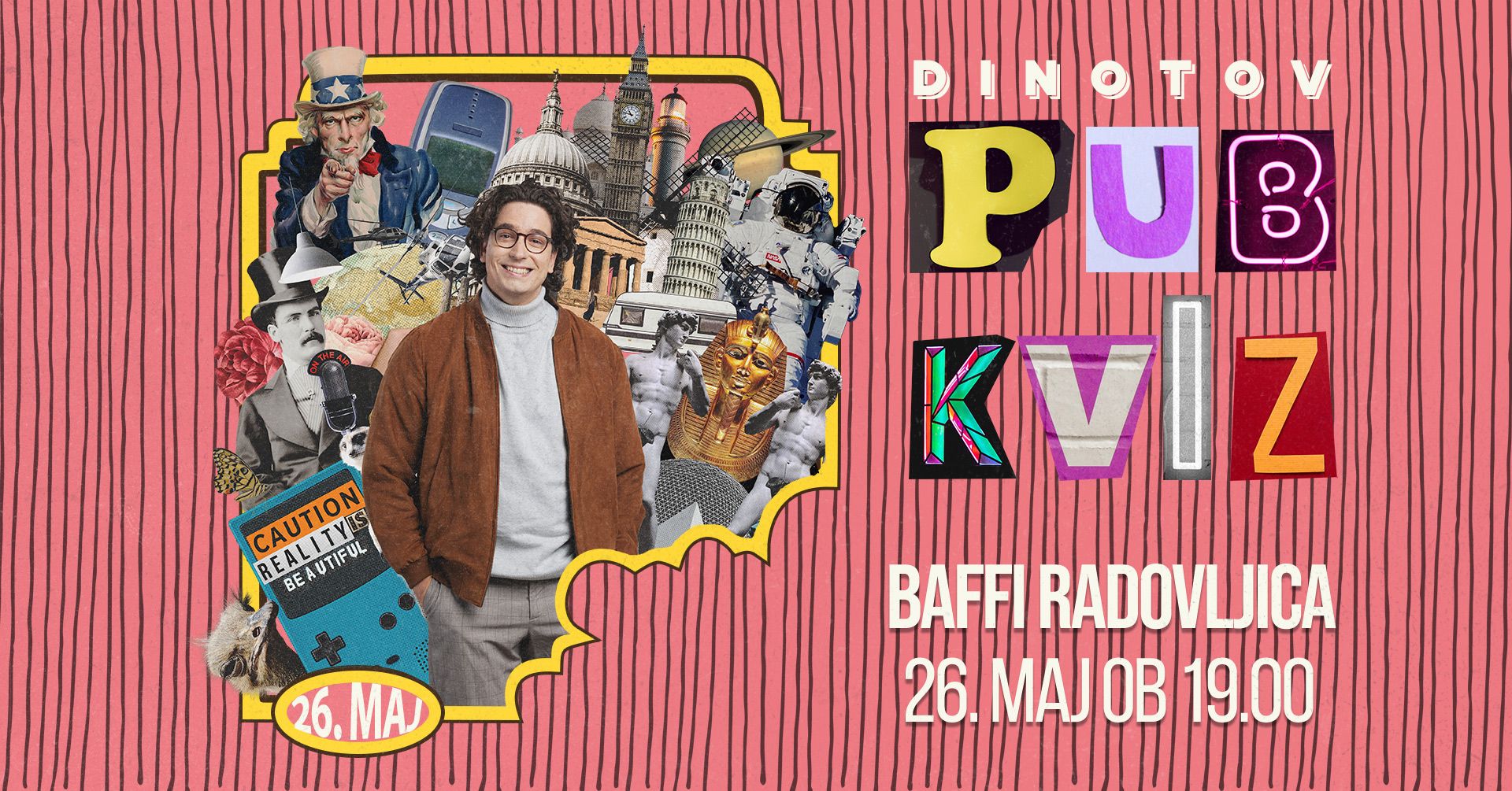 Dinotov pub kviz pri Baffiju (26. maj)