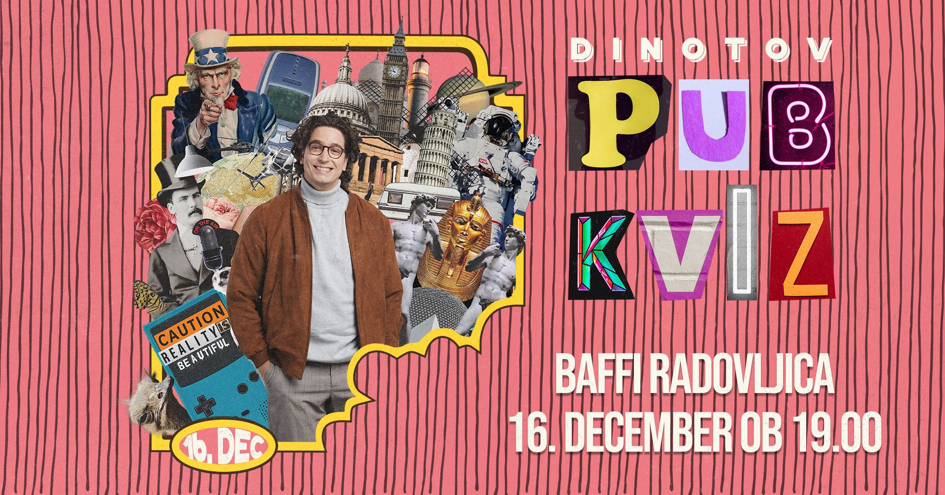 Dinotov pub kviz pri Baffiju