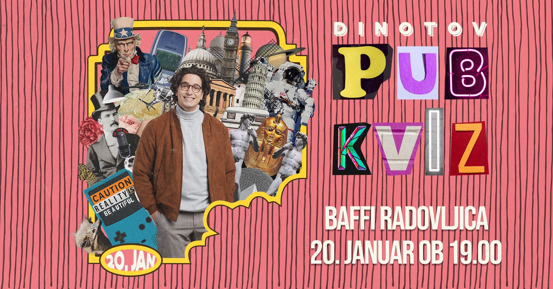 Dinotov pub kviz pri Baffiju
