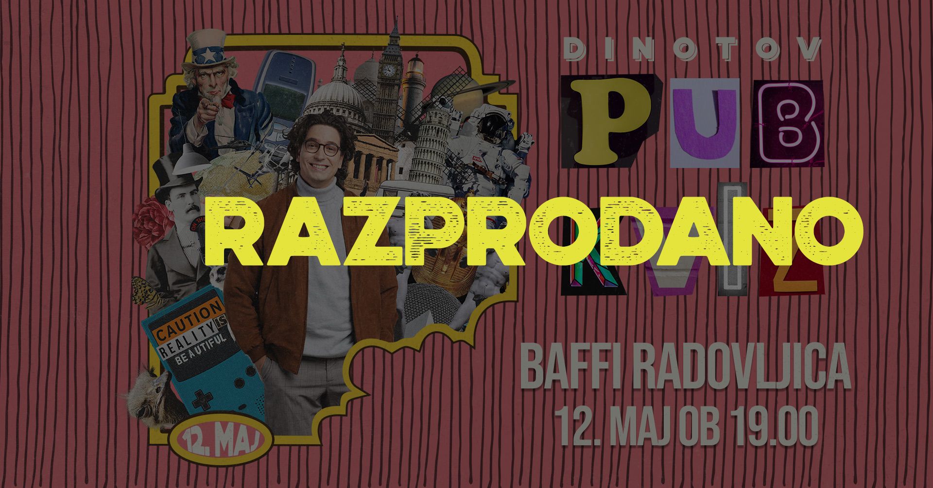 Dinotov pub kviz pri Baffiju (12. maj)