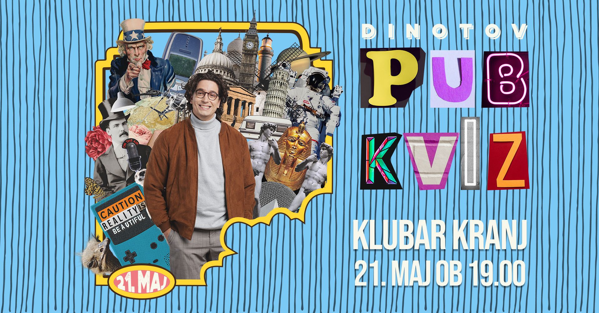 Dinotov pub kviz v Klubarju (21. MAJ)