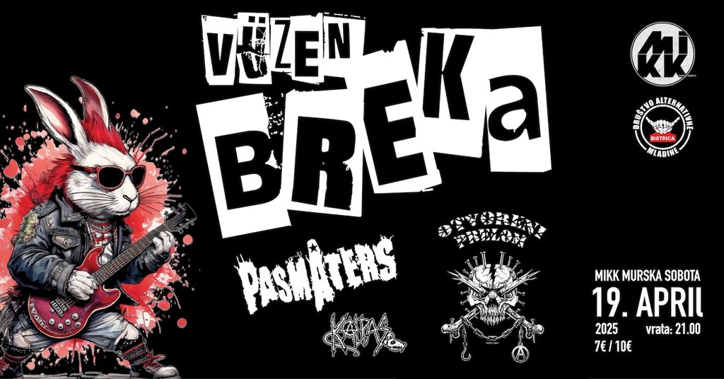 VÜZEN BREKA: OTVORENI PRELOM/Srb + Pasmaters/Hr + Kalpas