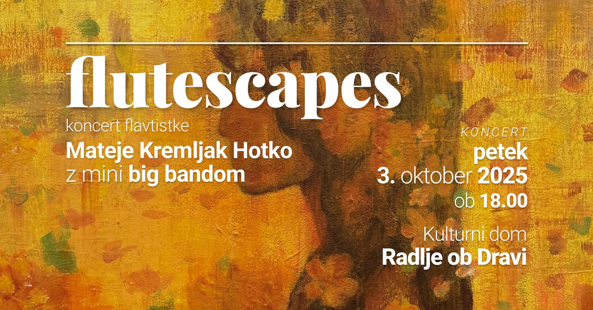 Ars fest 2025 - Flutscapes, koncert flavtistke Mateje Kremljak Hotko z mini big bandom