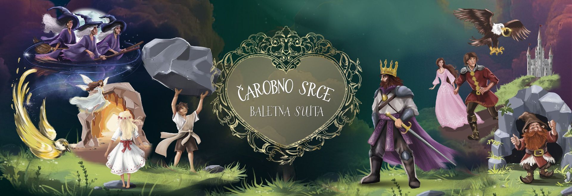 ČAROBNO SRCE – baletna suita, Glasbena šola Kranj - RAZPRODANO