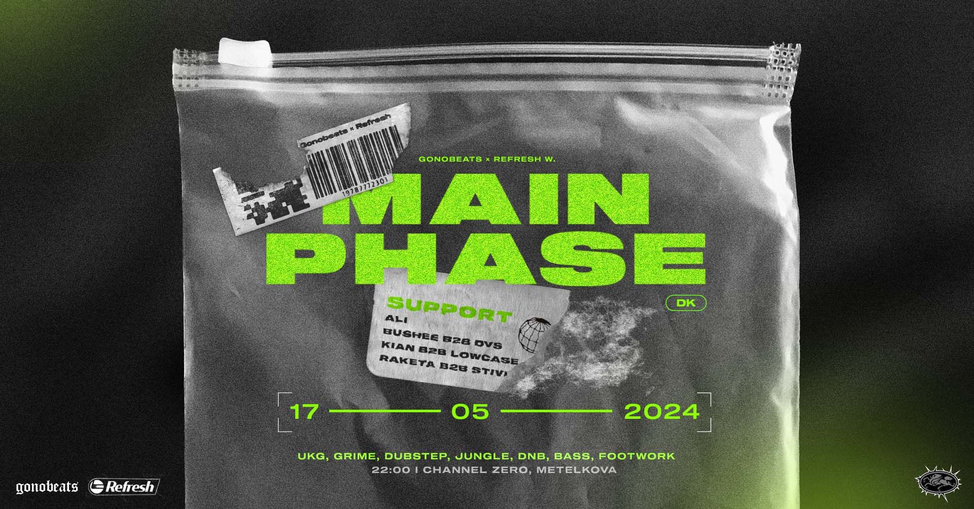 Gonobeats x Refresh w/ MAIN PHASE (DK)