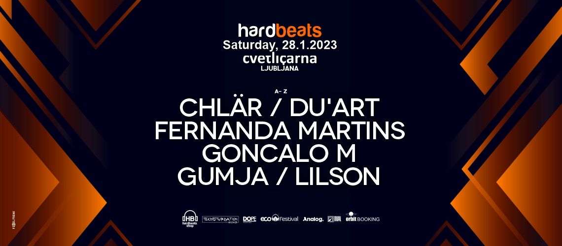 HARDBEATS with CHLÄR, DU'ART, FERNANDA MARTINS, GONCALO M & GUMJA