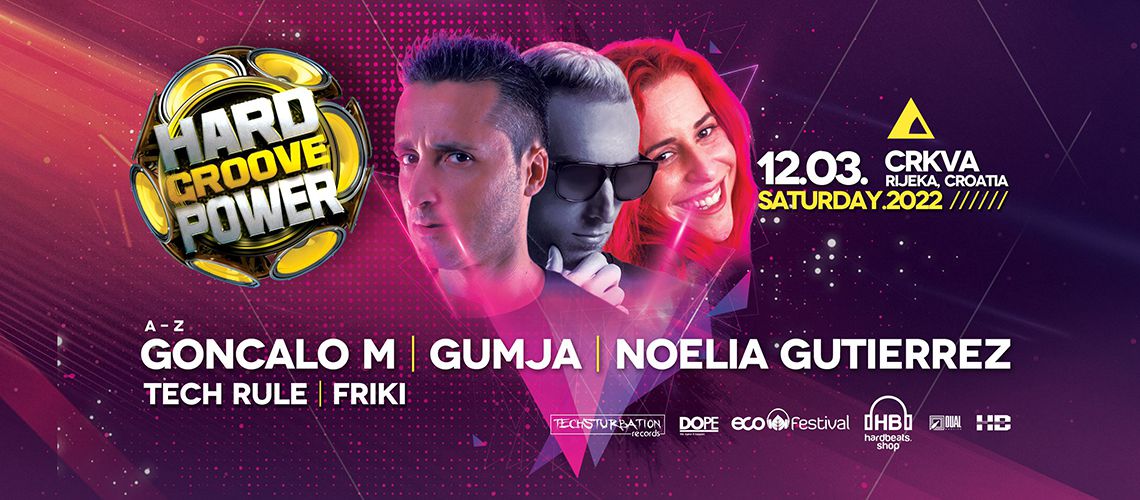 HARDGROOVE POWER with GONCALO M, GUMJA & NOELIA GUTIERREZ