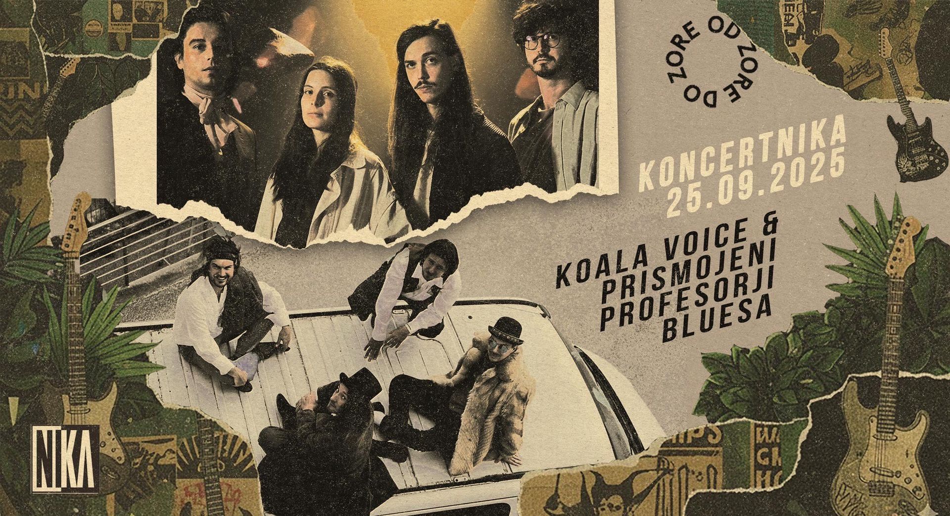 KoncertNika: Koala Voice in Prismojeni Profesorji Bluesa