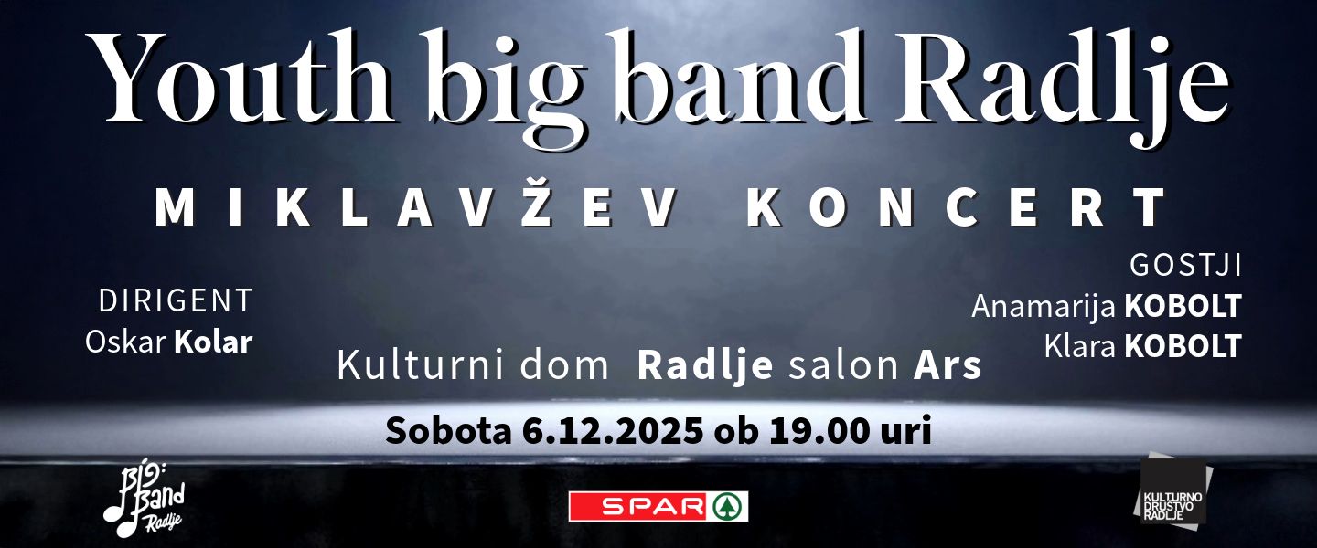 Miklavžev koncert Youth Big Banda Radlje