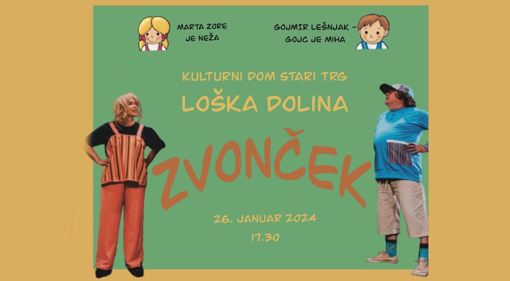 Predstava Zvonček - Loška dolina