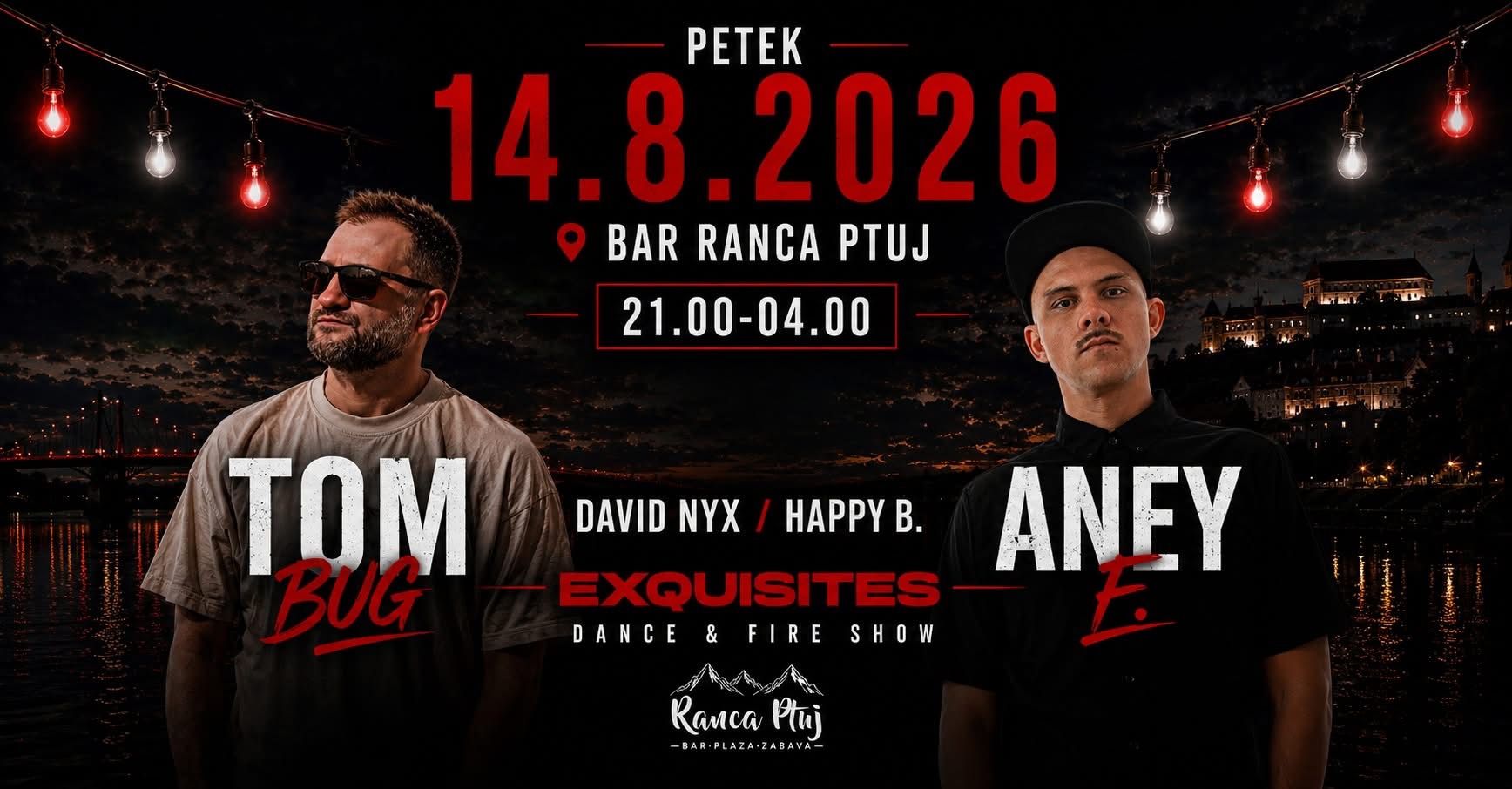 RIVERSIDE HOUSE w/ Tom Bug & Aney F. | Bar Ranca Ptuj