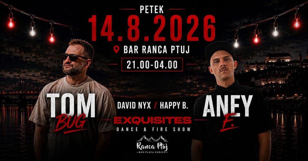 RIVERSIDE HOUSE w/ Tom Bug & Aney F. | Bar Ranca Ptuj