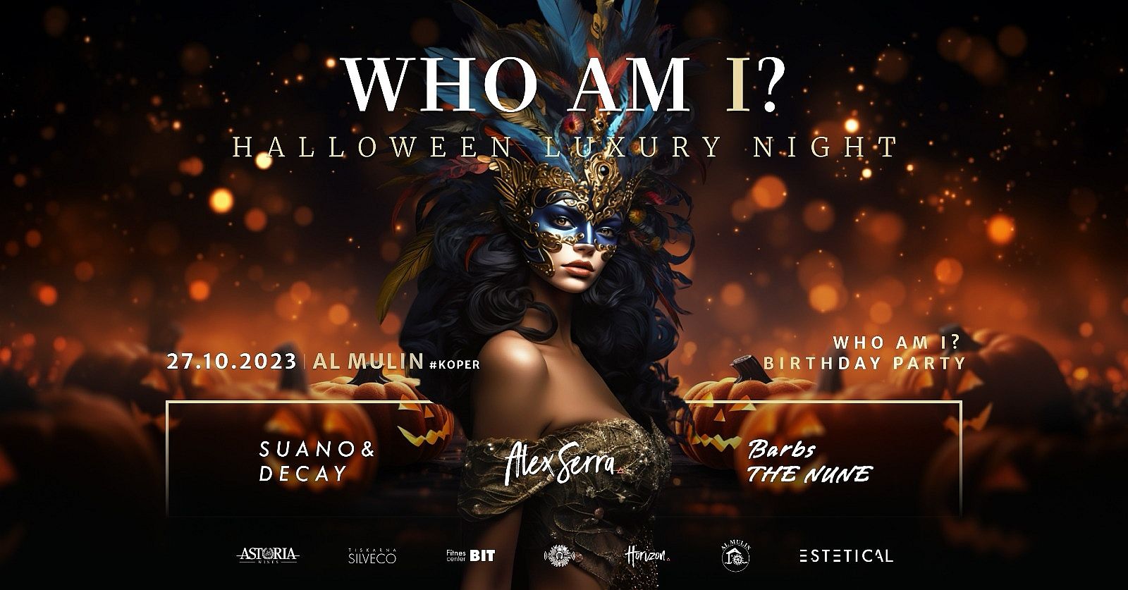 Who Am I? Birthday & Halloween Luxury House Party