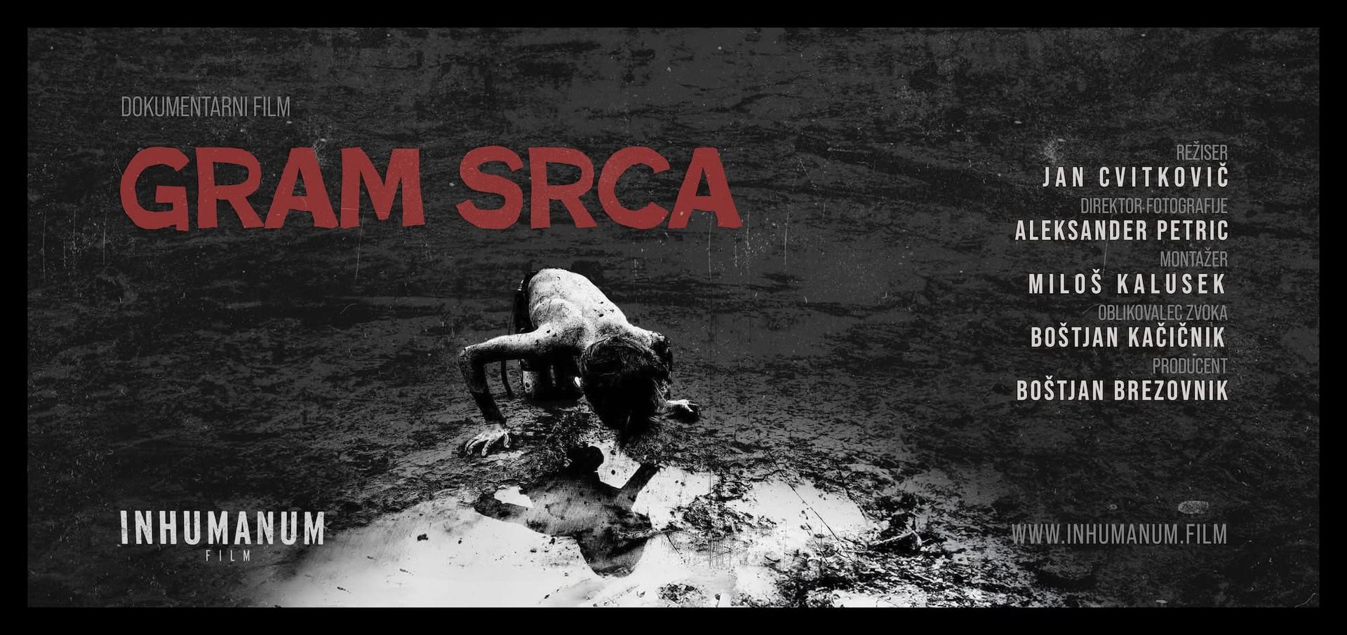 Dokumentarni filma Gram srca + pogovor z Janom Cvitkovičem