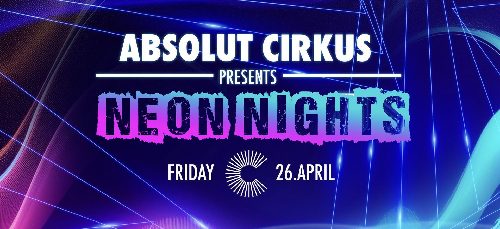 NEON NIGHTS 26/04