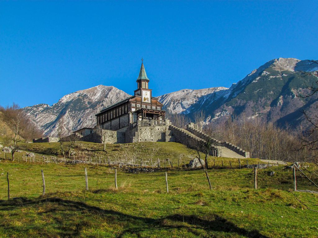 Javorca, Memorial Church of the Holy Spirit