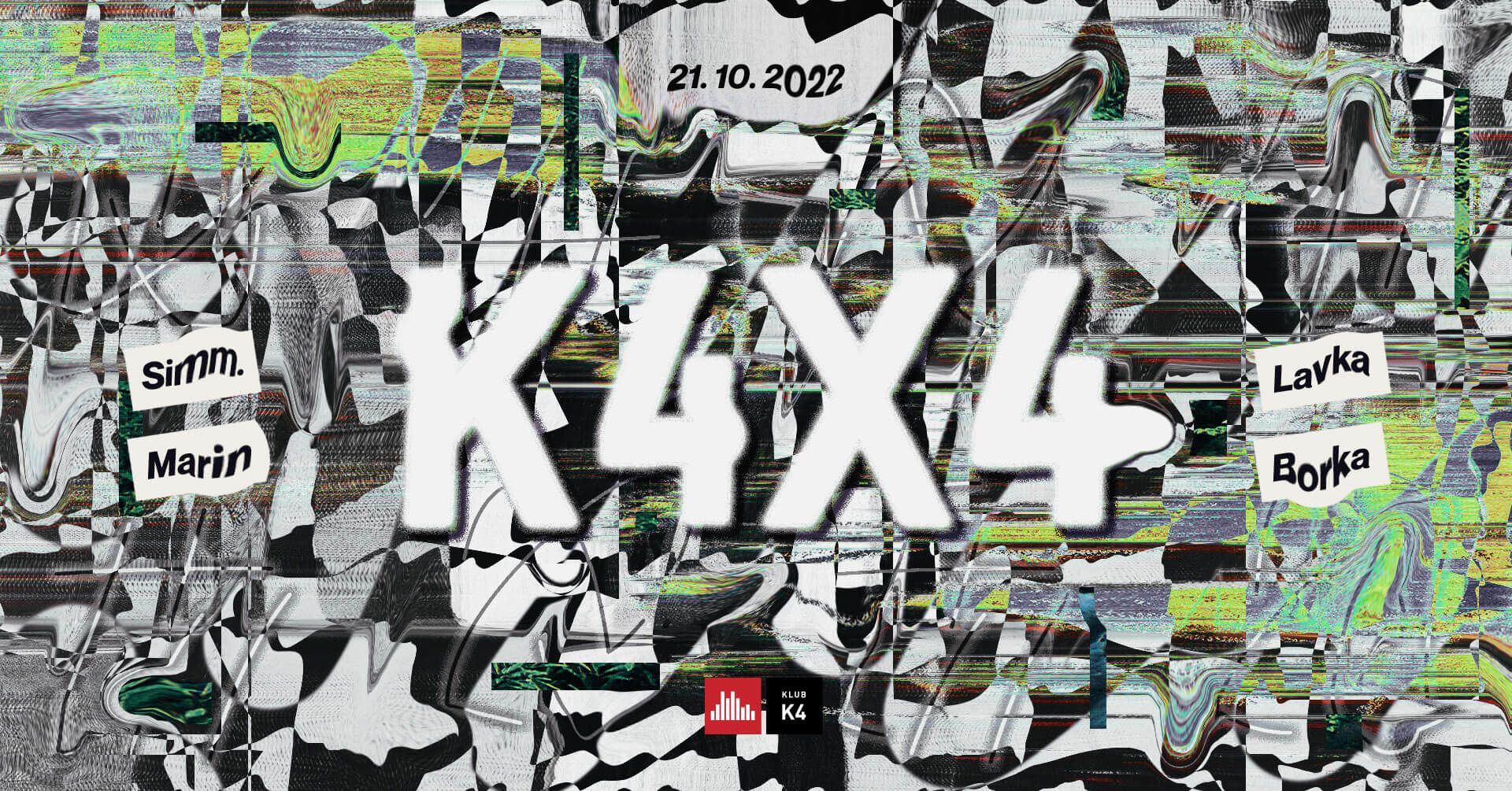 K4x4: Borka, Lavka, Marin & Simm.