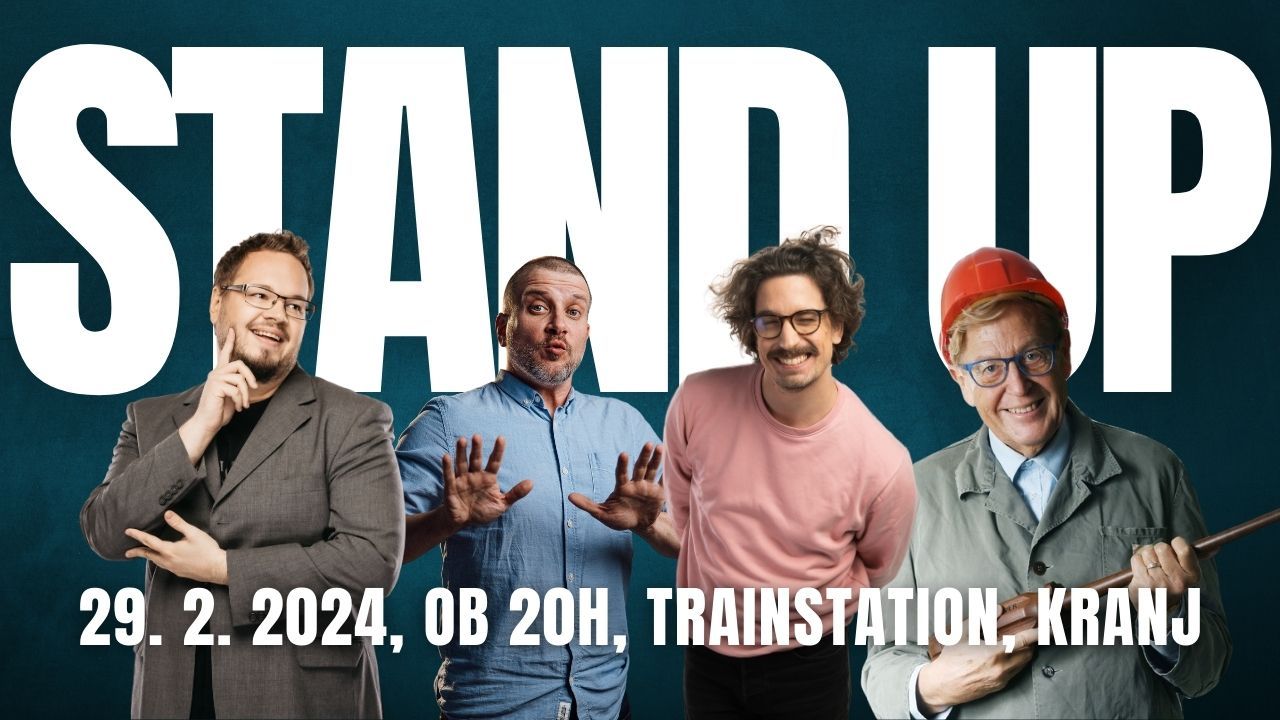 Stand up: Stare, Novak, Šimek in Kapetanovič
