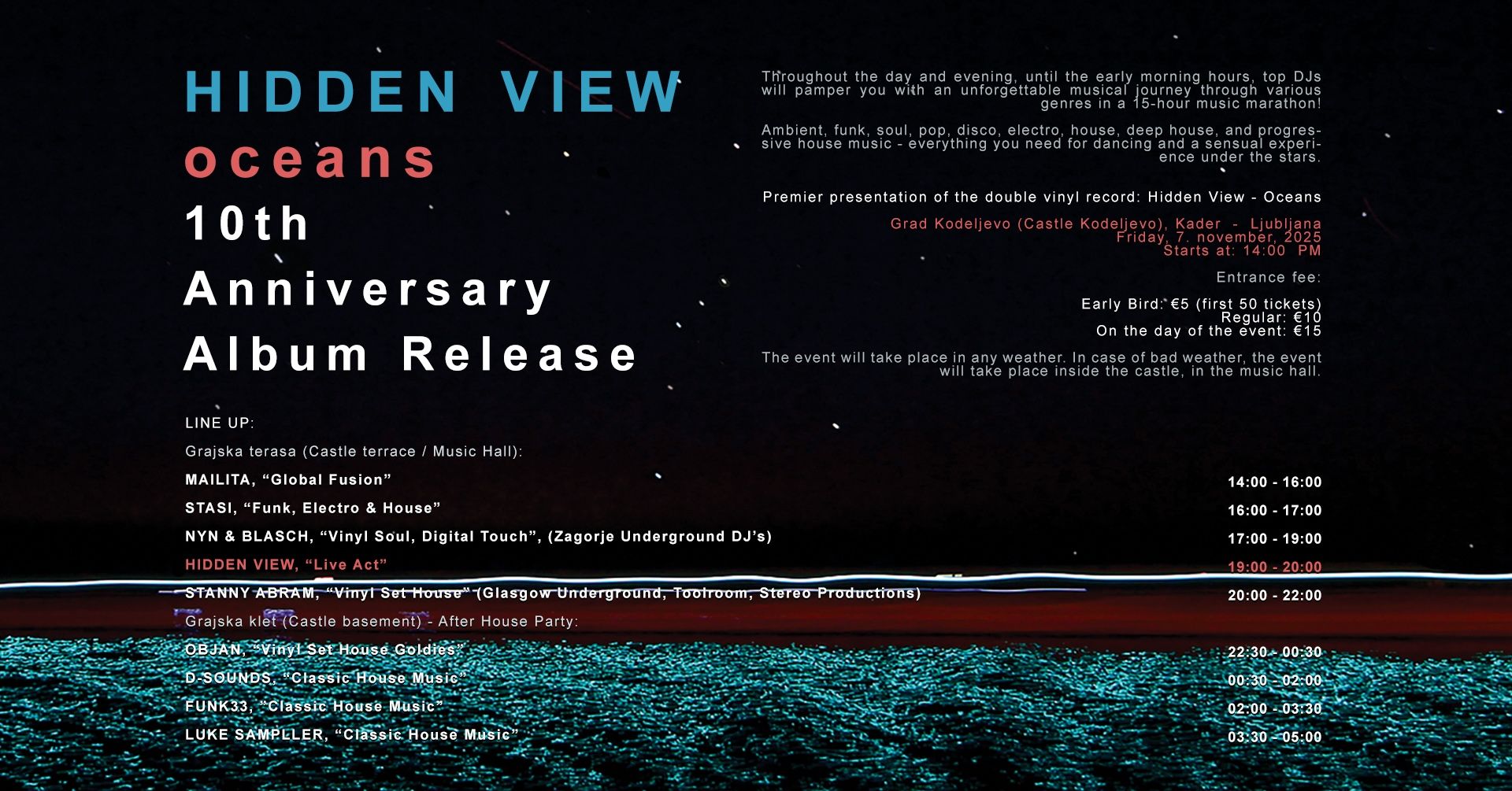 Hidden View - Oceans 10th anniversary @ KADER