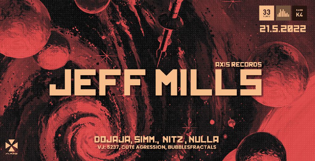 33K4: Jeff Mills (Axis records, USA)