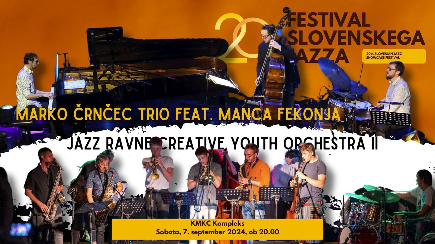 Dva v enem: Marko Črnčec in Jazz Ravne Creative Youth Orchestra na 20. Festivalu slovenskega jazza