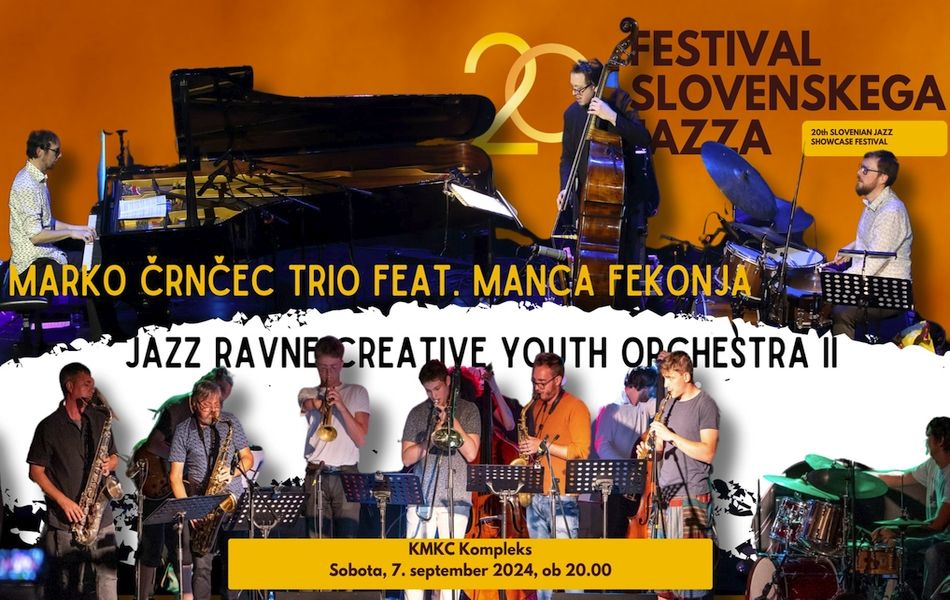 Dva v enem: Marko Črnčec in Jazz Ravne Creative Youth Orchestra na 20. Festivalu slovenskega jazza