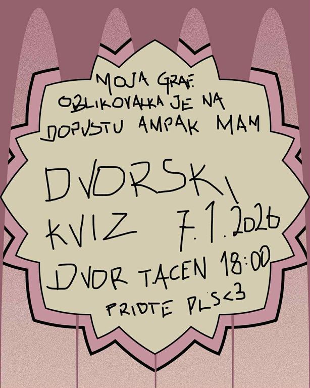 Dvorski Kviz - Splošni Pub Kviz