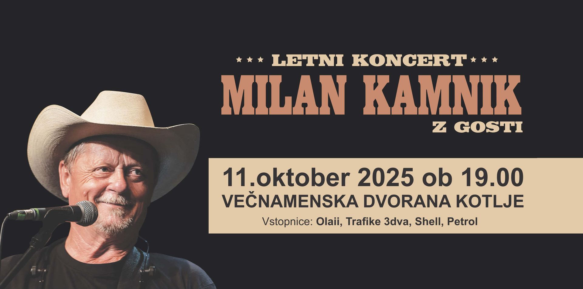 Letni koncert Milana Kamnika