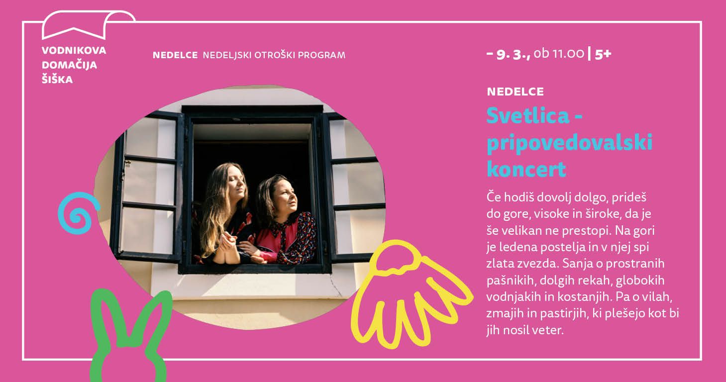 Nedelce: Svetlica-pripovedovalski koncert