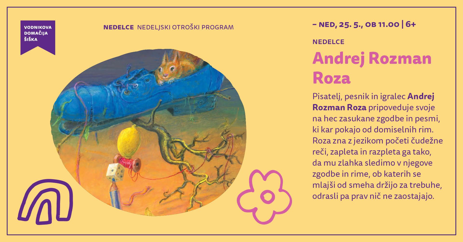 Nedelce: Andrej Rozman Roza