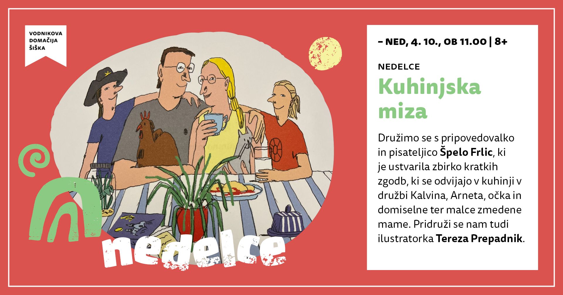 Nedelce: Kuhinjska miza